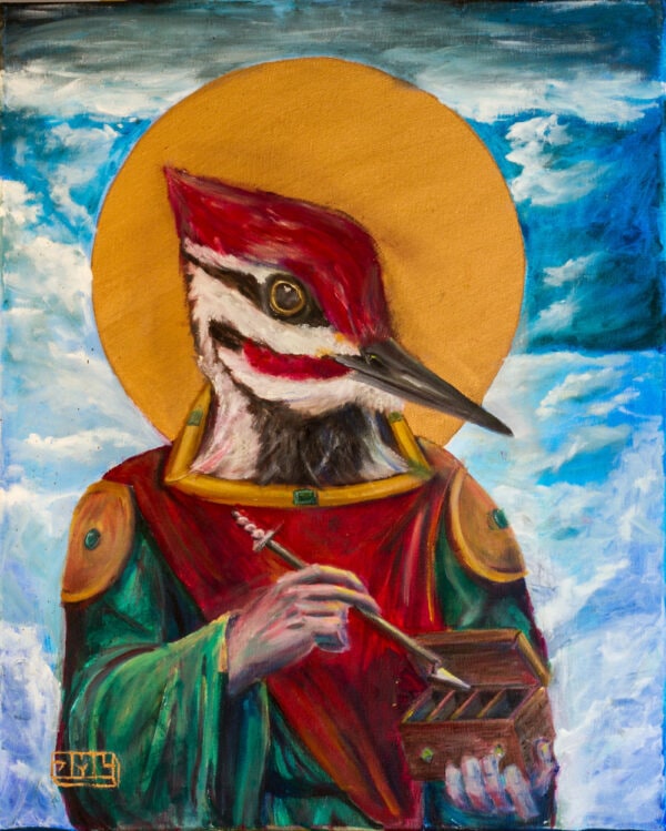 High Priest Original oil on canvas California landscape Solano County by Jacob LaCour