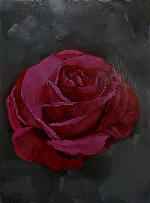 SOLD Blooming Serenity Original Painting oil on canvas California landscape Solano County by Jacob LaCour