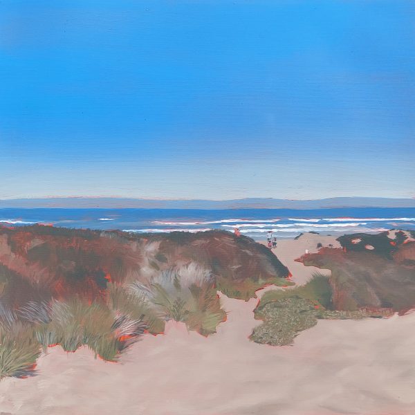 SOLD Kehoe Beach Serenity Original Painting oil on canvas California landscape Solano County by Jacob LaCour