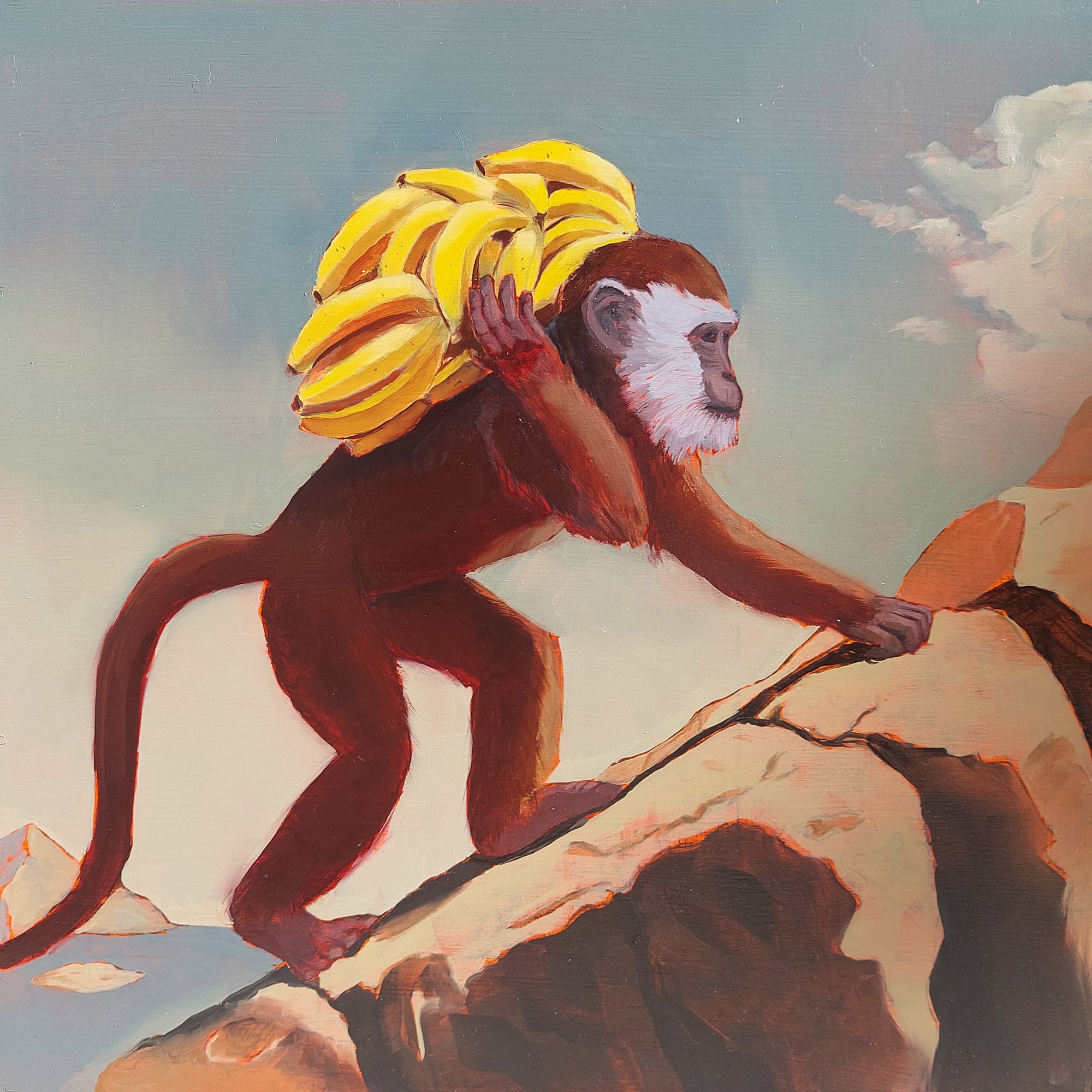 The Tail of Sisyphus – Original Painting
